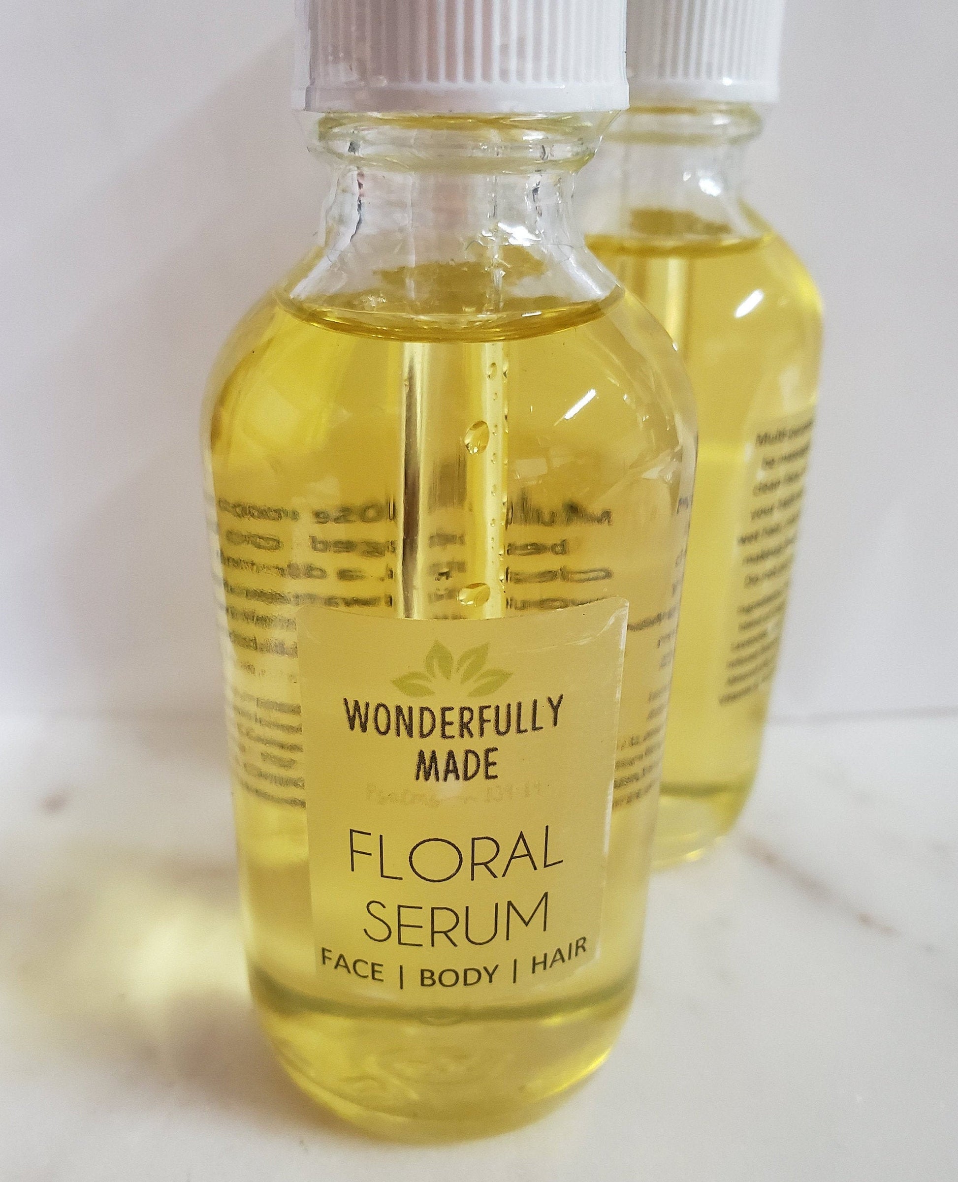 Serum | Floral Serum | Organic | Anti-aging Oil | Hair | Face | Body | Moisturizer | Bath Oil | Rosehip Seed | Dry Skin | reduce wrinkles - Renee Lane Company