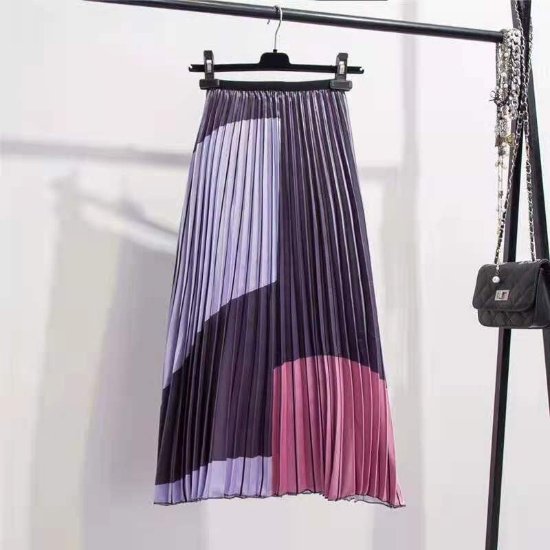 Sexy Pleated Long Skirt - Renee Lane Company
