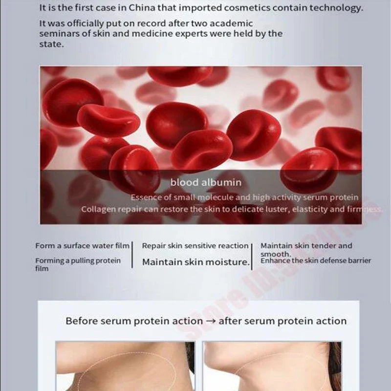 7ML Umbilical Cord Blood Collagen Essence Softening Skin Moisturizing Nourishing Firming Face Serum Beauty Skin Care Products