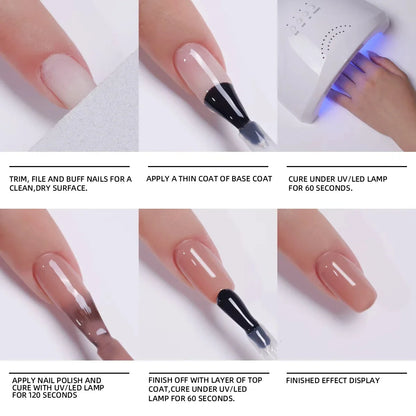 15ml Broken Diamond Halloween Christmas Nails Gel Nail Polish Adhesive Burst Flash Maillard Broken Diamond Adhesive
