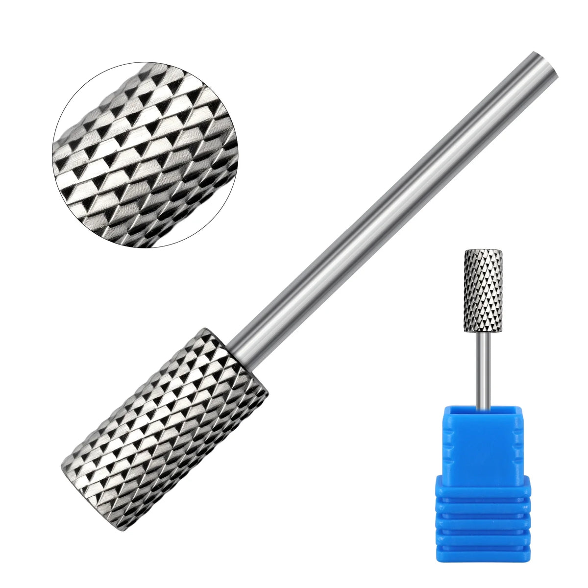 1pcs Tungsten Steel Nail Cuticle Drill Bits Carbide Rotate Electric Ceramic Milling Cutter For Manicure Gel Polish Remover