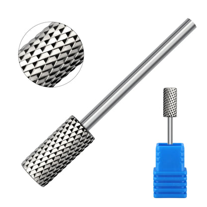 1pcs Tungsten Steel Nail Cuticle Drill Bits Carbide Rotate Electric Ceramic Milling Cutter For Manicure Gel Polish Remover