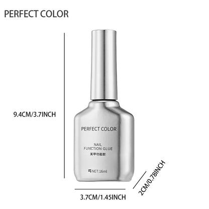 PERPECT COLOR Nail Foil Glue Gel 16ML Foil Transfer Gel for Nails Stickers Transfer Nail Art Gel Nail Polish Manicure DIY