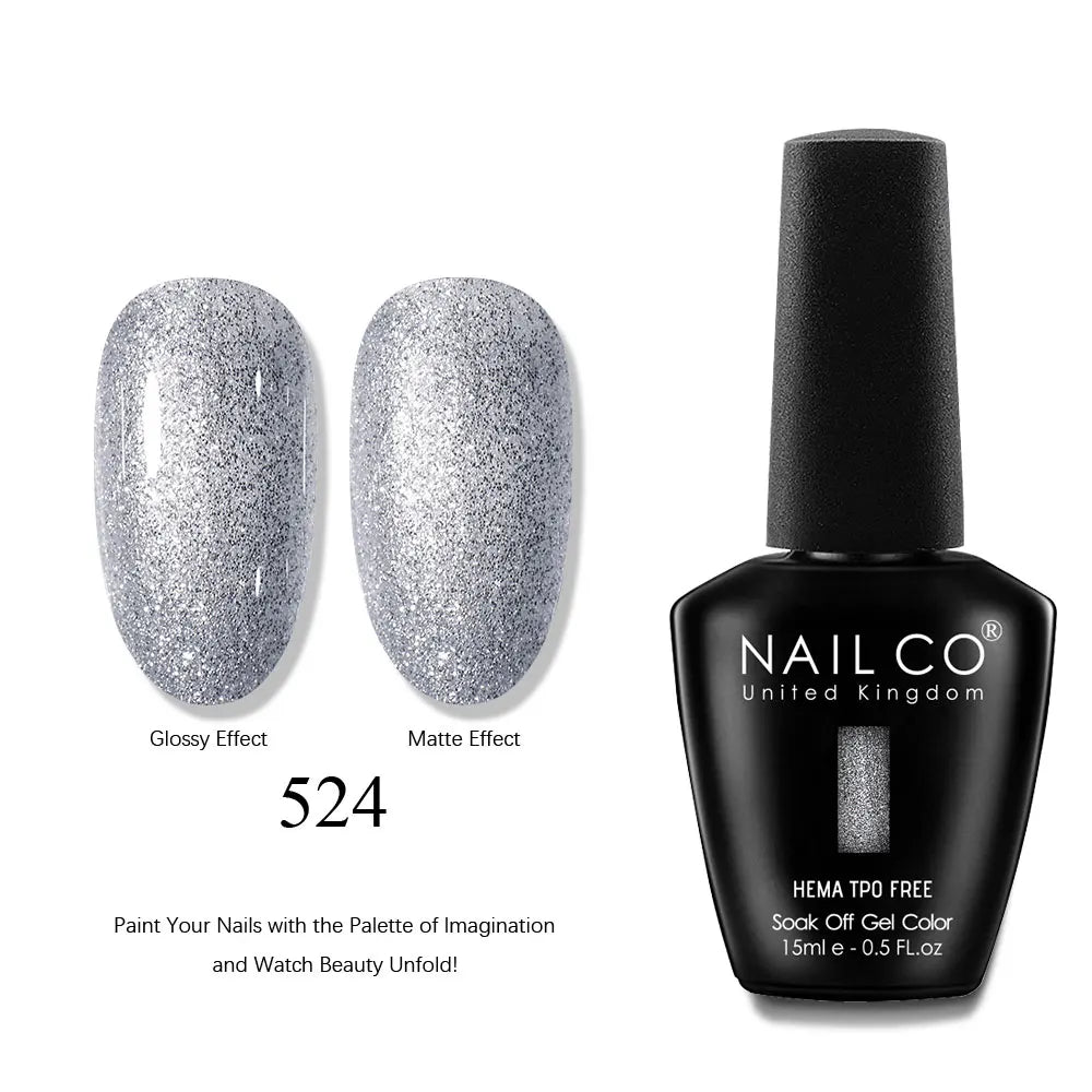 NAILCO 15ml Nails Art Gel Lack Polish Summer Hybrid Nail Varnish Manicure UV Top Coat Base HEMA TPO FREE Esmalte Nail Gel Polish