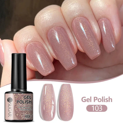 UR SUGAR 7ML Nail Gel Fresh Macaron 107 Colors All For Manicure Semi Permanent Soak Off LED UV Long-Lasting Nail Art Varnish