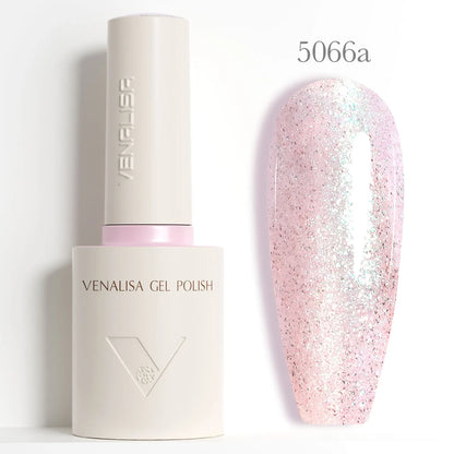 1/2/3pcs Kit Venalisa 10ml Nail Gel Polish HEMA/TPO Free Base Ultra Glossy Diamond Tempered Long Wear Top Coat Matt Gel Varnish