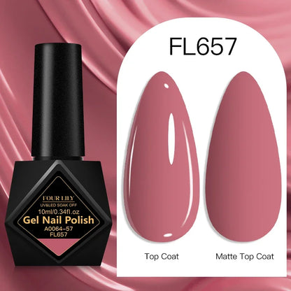 10ml Gel Nail Polish 162 Colors Nail Supplies Vernis Semi Permanent Nail Art Manicure Soak Off LED UV Gel Nail Varnishes Summer