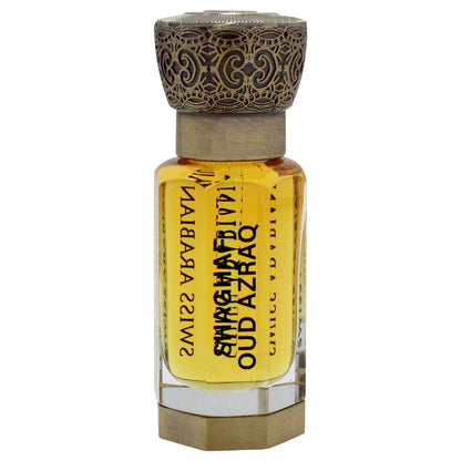 Shaghaf Oud Azraq by Swiss Arabian for Unisex - 0.4 oz Parfum Oil - Renee Lane Company