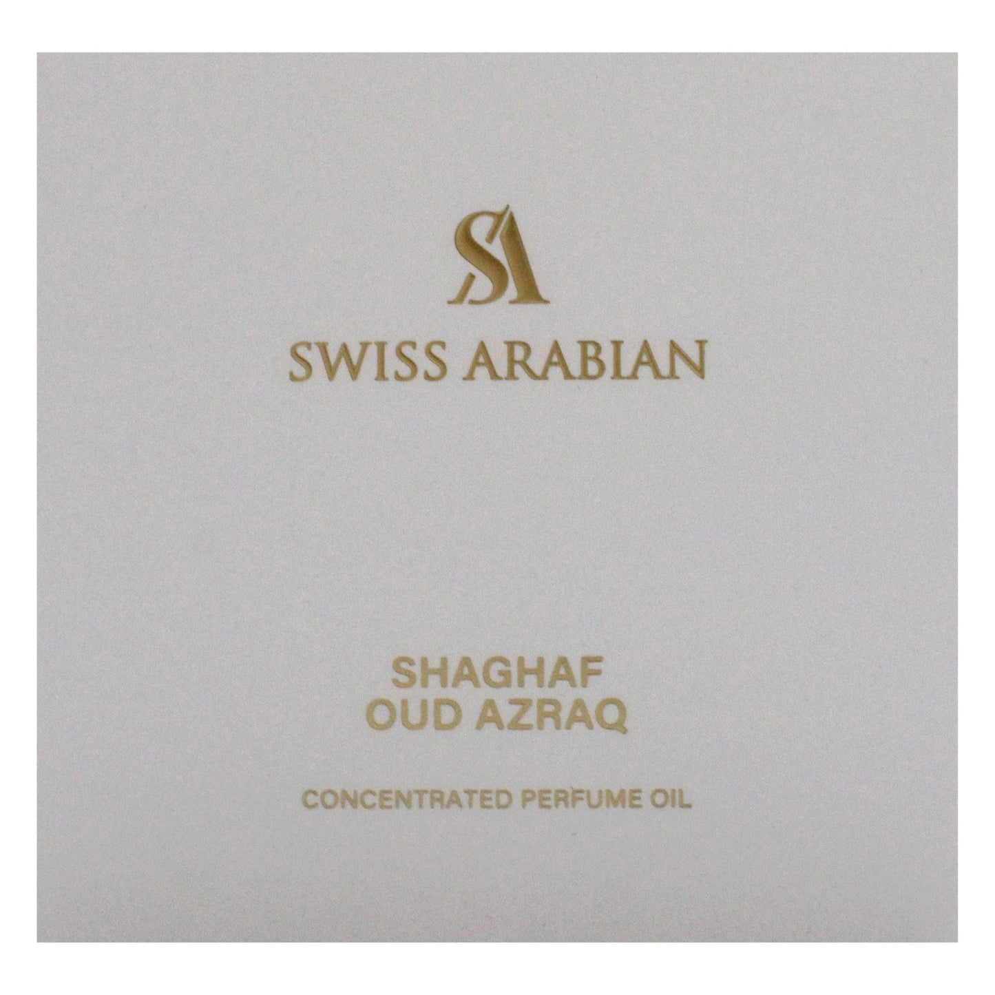 Shaghaf Oud Azraq by Swiss Arabian for Unisex - 0.4 oz Parfum Oil - Renee Lane Company