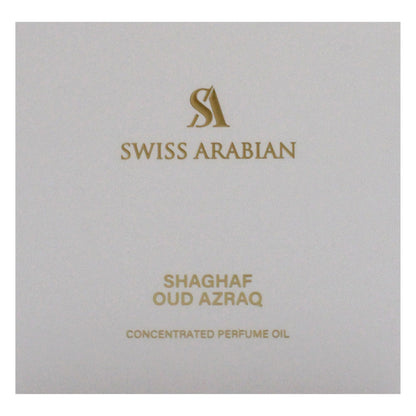 Shaghaf Oud Azraq by Swiss Arabian for Unisex - 0.4 oz Parfum Oil - Renee Lane Company