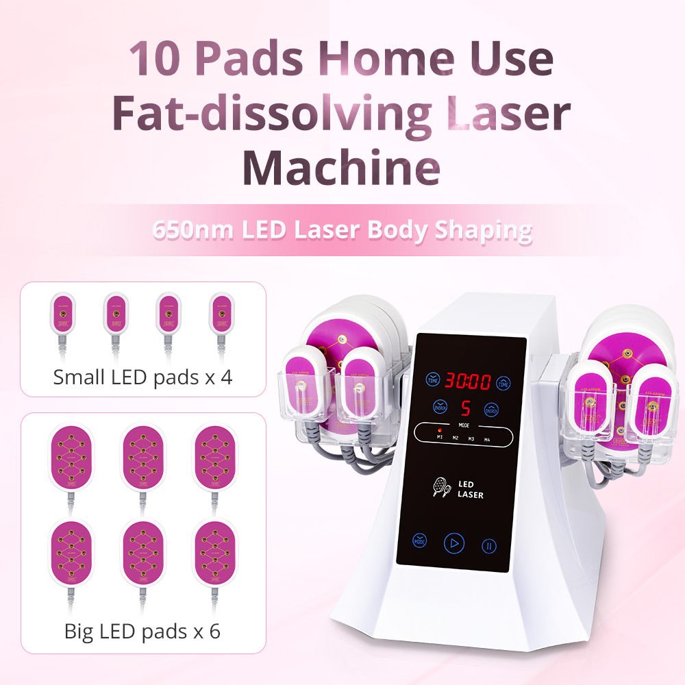 Shape Tactics 10-Pad LED Laser Therapy System 635-650nm - Renee Lane Company