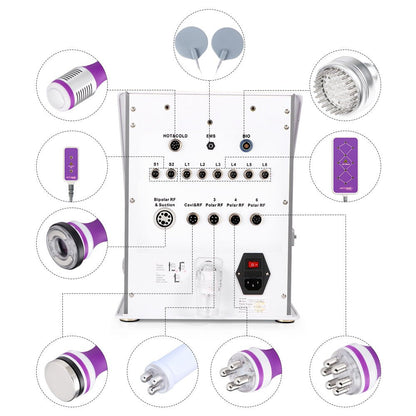 Shape Tactics 10-in-1 Ultrasonic 40K Cavitation RF Vacuum System - Renee Lane Company