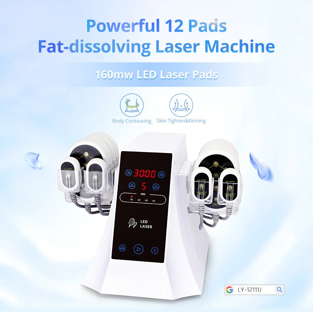 Shape Tactics 12-Pad LED Laser System with 160mW Power - Renee Lane Company