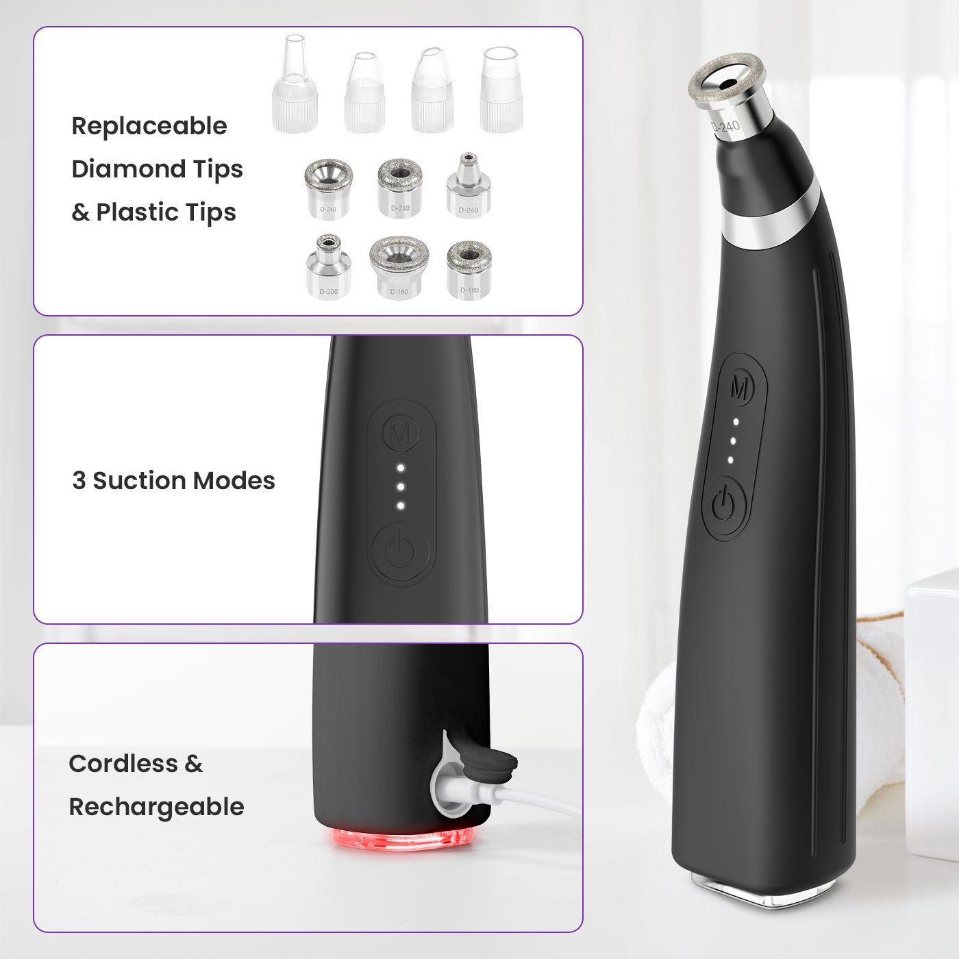 Shape Tactics 12-Tip Diamond Microdermabrasion Kit - Renee Lane Company