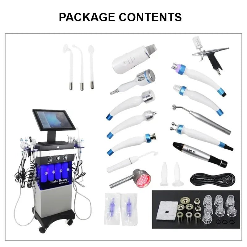 Shape Tactics 14-in-1 Advanced Hydrodermabrasion & Plasma Rejuvenation System - Renee Lane Company