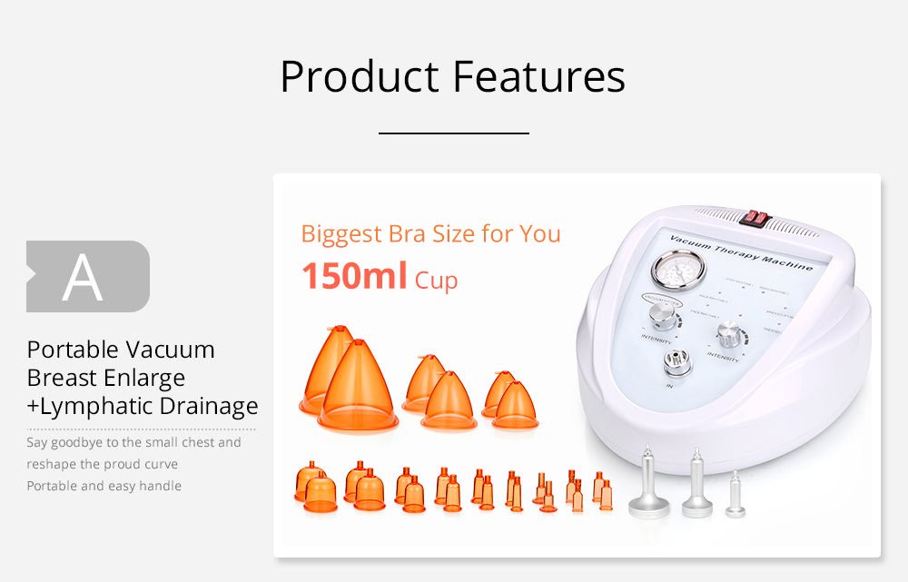 Shape Tactics 150ml Vacuum Butt Sculpt Therapy System - Renee Lane Company