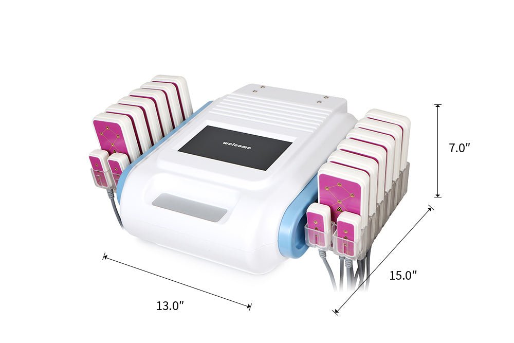 Shape Tactics 16-Pad 5mW 635-650nm Laser Lipo Therapy System - Renee Lane Company