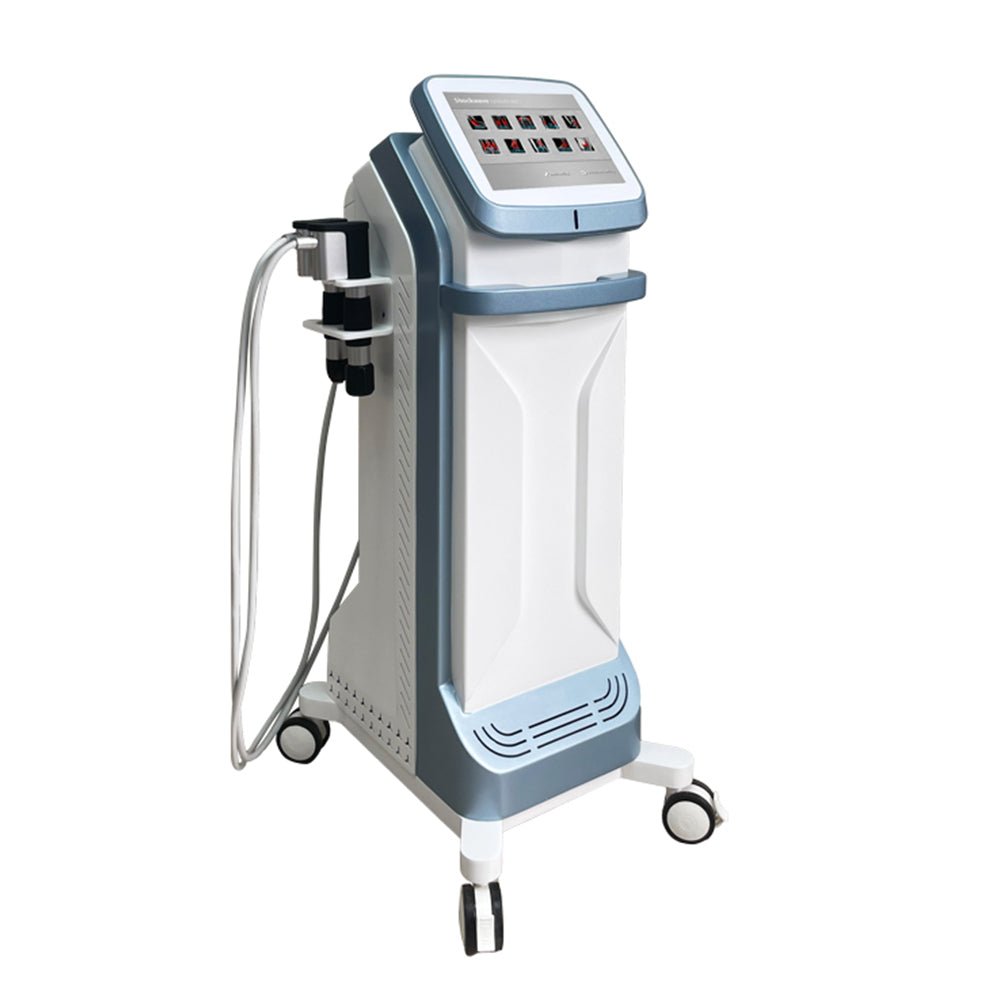 Shape Tactics 2-in-1 Standing Shockwave & Ultrasound Therapy System - Renee Lane Company