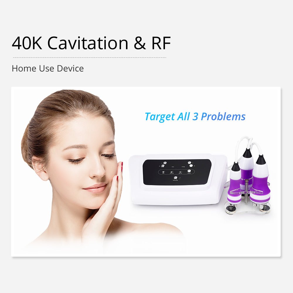 Shape Tactics 3-in-1 40K Ultrasonic Cavitation RF Slimming Machine - Renee Lane Company