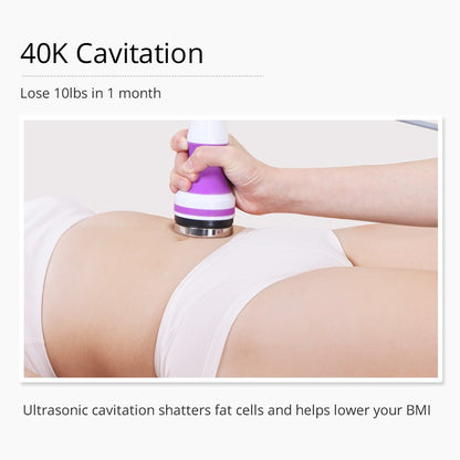 Shape Tactics 3-in-1 40K Ultrasonic Cavitation RF Slimming Machine - Renee Lane Company