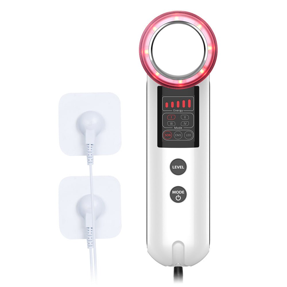 Shape Tactics 3-in-1 Ultrasonic Facial EMS LED Photon Therapy - Renee Lane Company