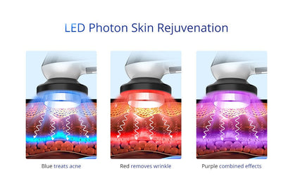 Shape Tactics 3-in-1 Ultrasonic Facial EMS LED Photon Therapy - Renee Lane Company