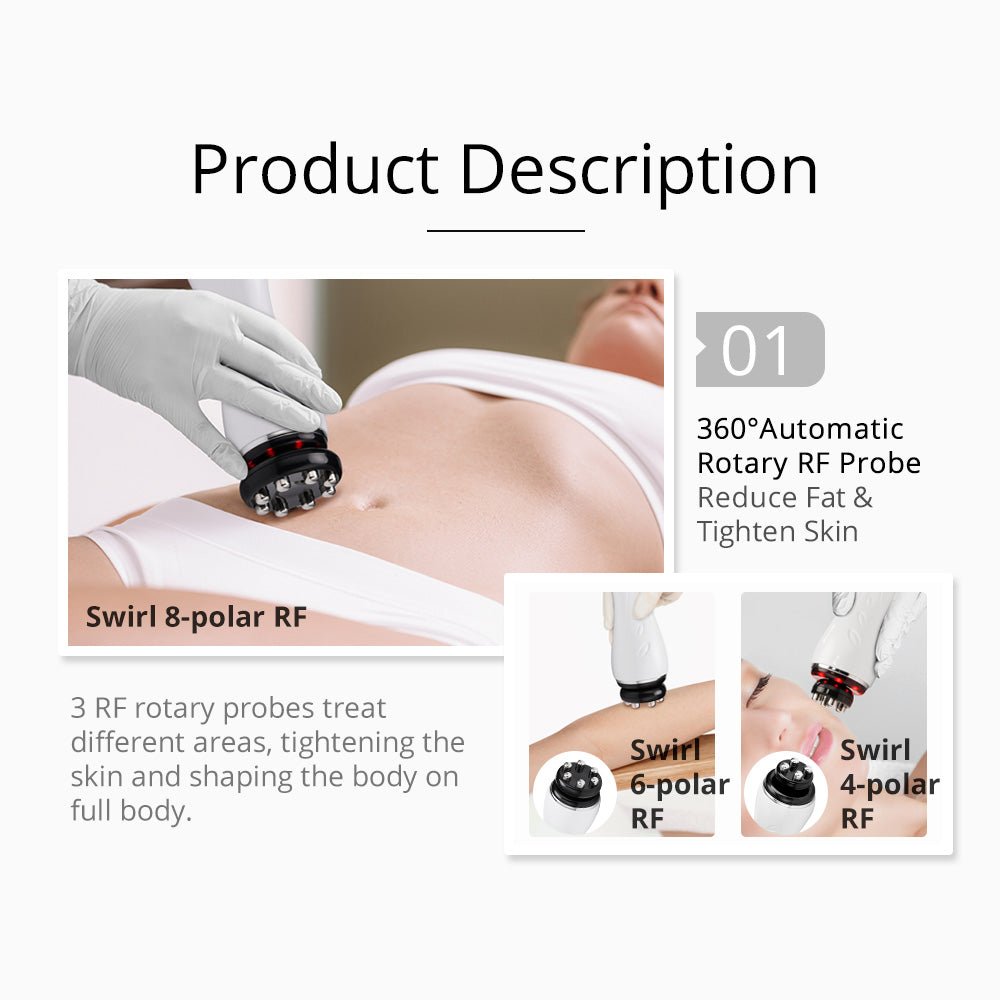 Shape Tactics 360° RF Cavitation & Vacuum Body Contouring System - Renee Lane Company