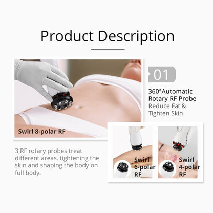 Shape Tactics 360° RF Cavitation & Vacuum Body Contouring System - Renee Lane Company