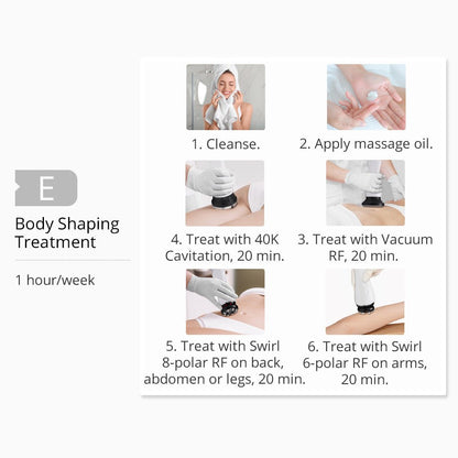 Shape Tactics 360° RF Cavitation & Vacuum Body Contouring System - Renee Lane Company