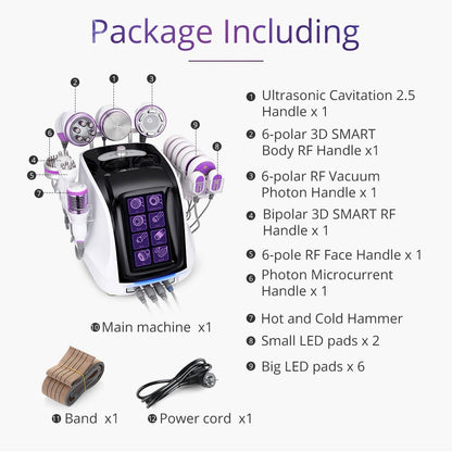 Shape Tactics 40K Cavitation RF Microcurrent Hot & Cold Therapy System - Renee Lane Company