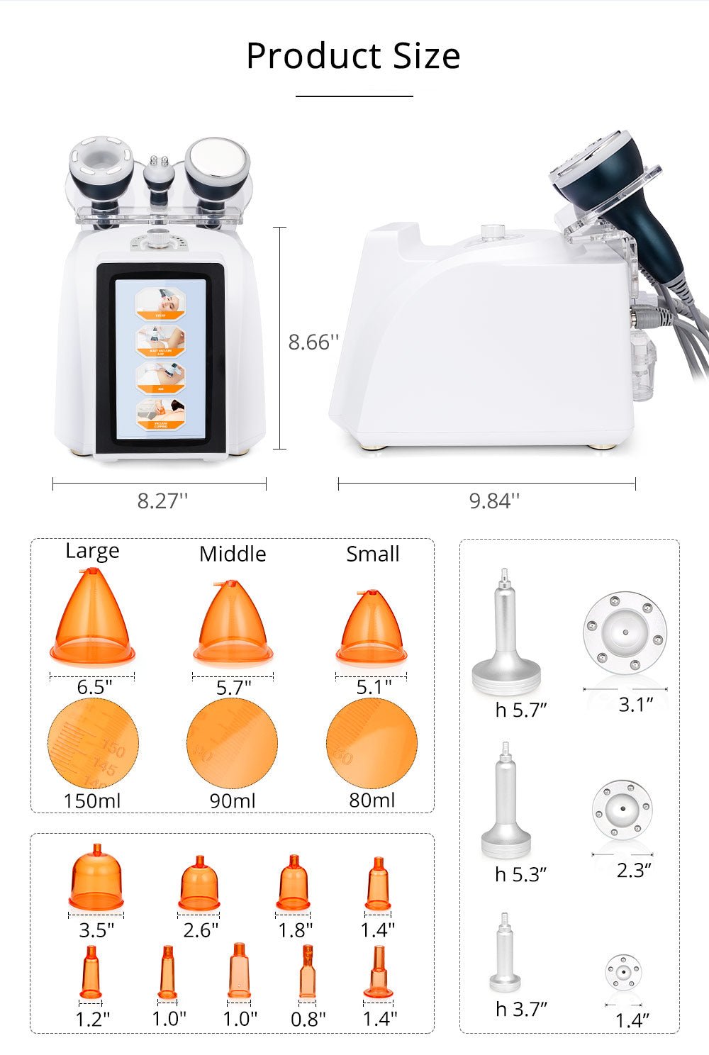 Shape Tactics 40K Cavitation and RF Vacuum Contouring System - Renee Lane Company
