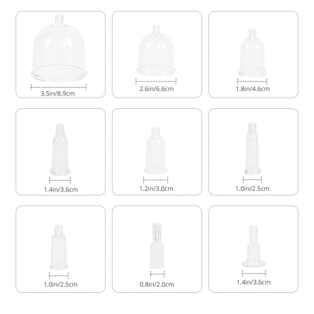 Shape Tactics 5-in-1 Cavitation RF Vacuum Cups System - Renee Lane Company