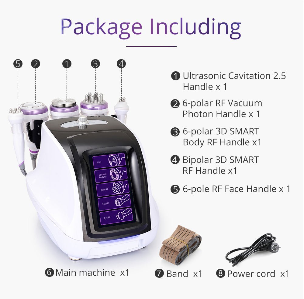 Shape Tactics 5-in-1 Cavitation Vacuum RF Body Contouring System - Renee Lane Company
