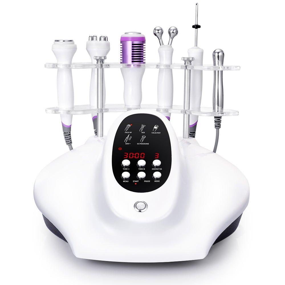 Shape Tactics 5-in-1 Ultrasonic RF Bio Hot Cold Facial System - Renee Lane Company