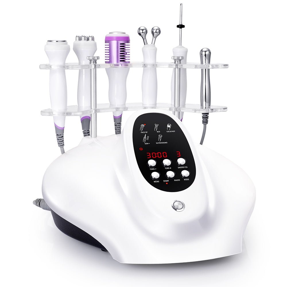 Shape Tactics 5-in-1 Ultrasonic RF Bio Hot Cold Facial System - Renee Lane Company
