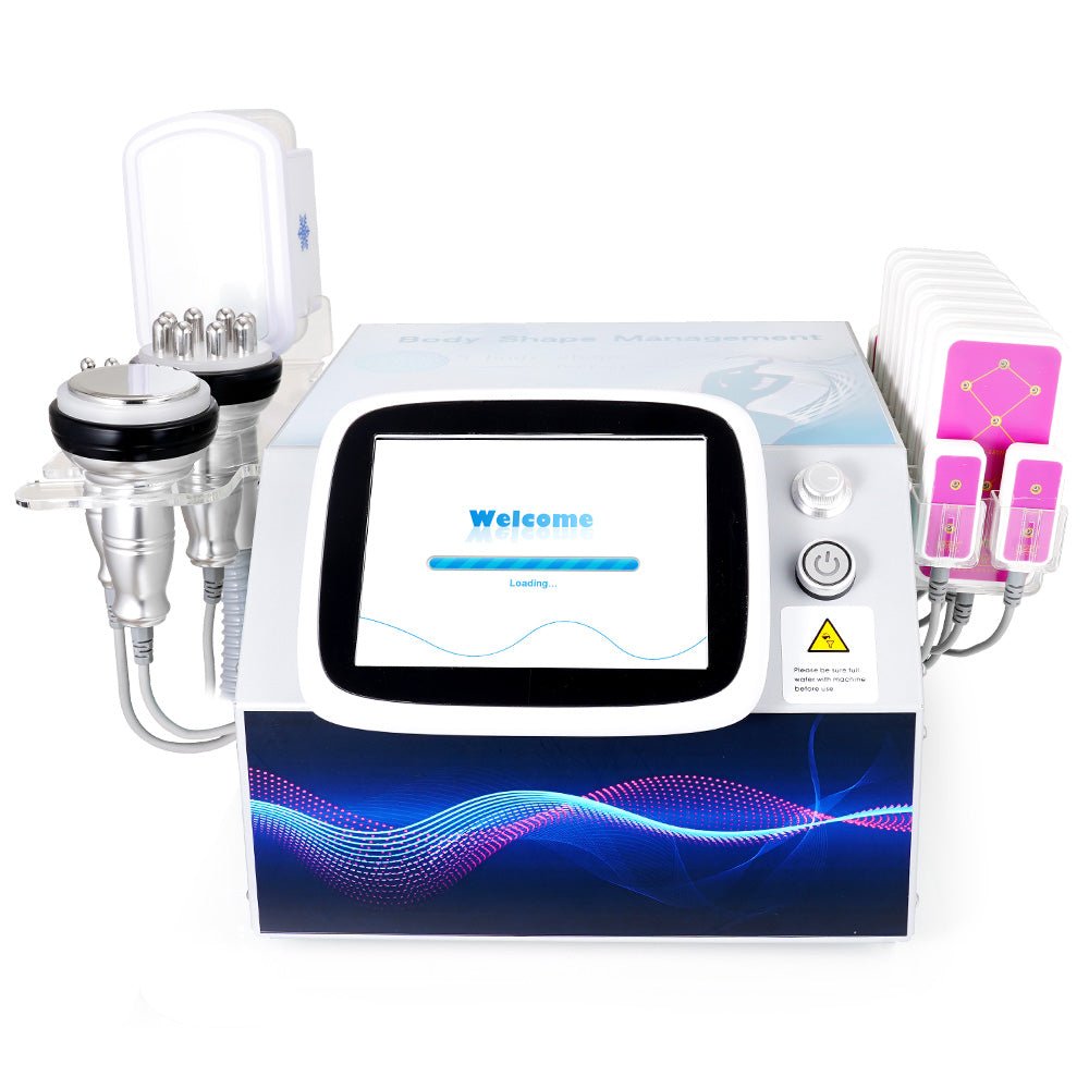 Shape Tactics 6-in-1 Cavitation RF Cryolipolysis Lipo Laser System - Renee Lane Company