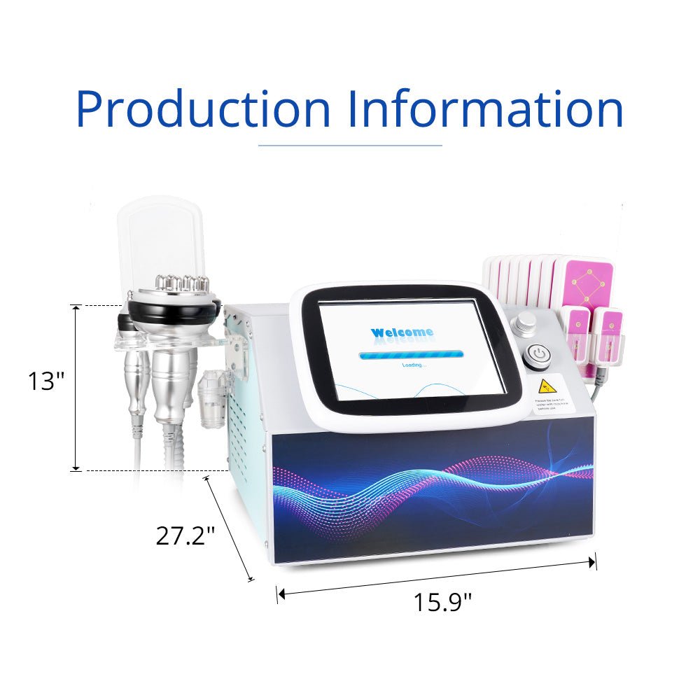 Shape Tactics 6-in-1 Cavitation RF Cryolipolysis Lipo Laser System - Renee Lane Company