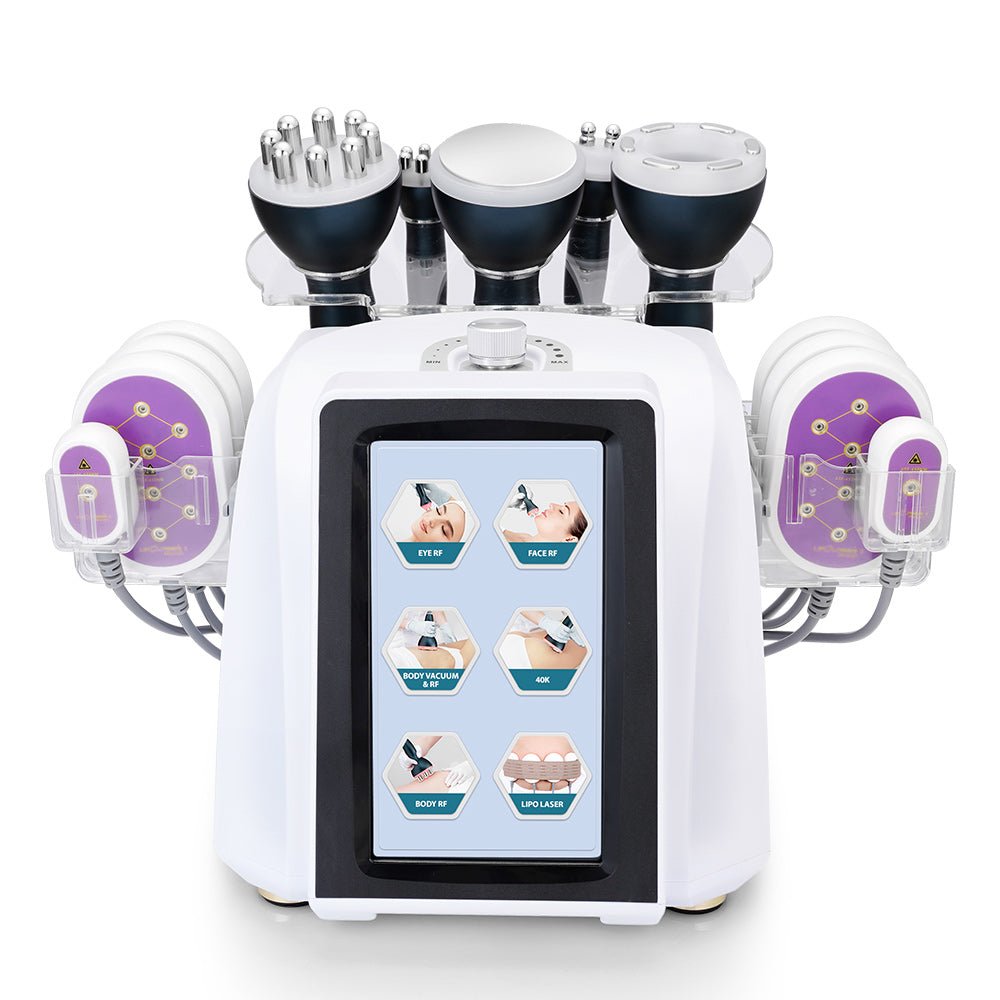 Shape Tactics 6-in-1 Cavitation RF Vacuum Lipo Laser Contouring System - Renee Lane Company