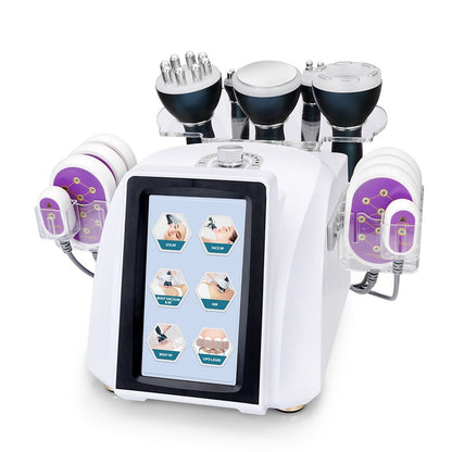 Shape Tactics 6-in-1 Cavitation RF Vacuum Lipo Laser Contouring System - Renee Lane Company