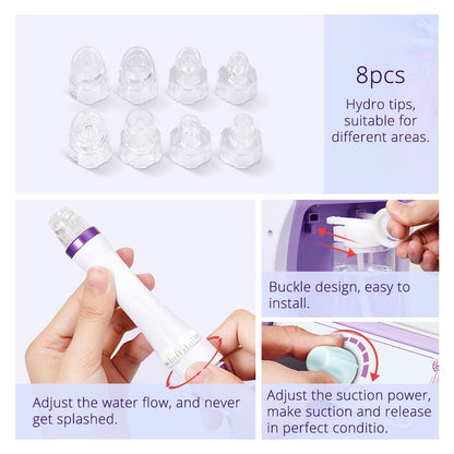 Shape Tactics 6-in-1 Hydrodermabrasion Skin Rejuvenation System - Renee Lane Company