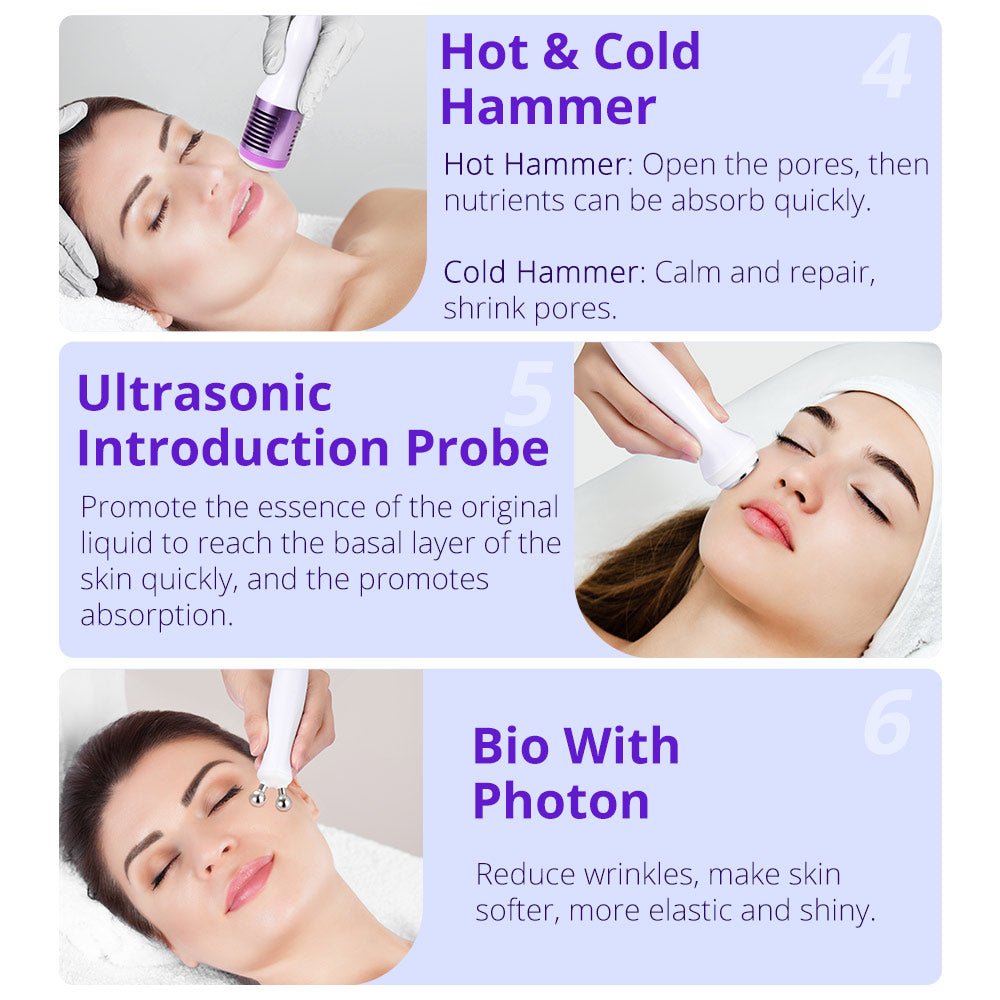 Shape Tactics 6-in-1 Hydrodermabrasion Skin Rejuvenation System - Renee Lane Company