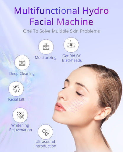Shape Tactics 6-in-1 Hydrodermabrasion Skin Rejuvenation System - Renee Lane Company