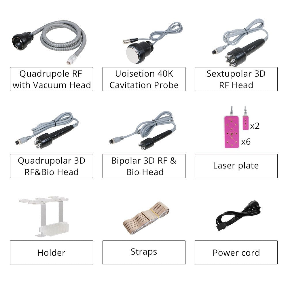 Shape Tactics 6-in-1 Ultrasonic Cavitation Vacuum RF System - Renee Lane Company