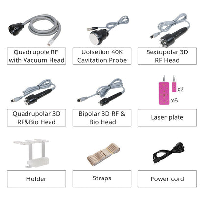Shape Tactics 6-in-1 Ultrasonic Cavitation Vacuum RF System - Renee Lane Company