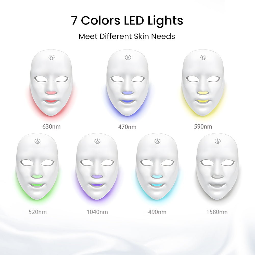 Shape Tactics 7-Color LED Light Therapy Mask - Renee Lane Company