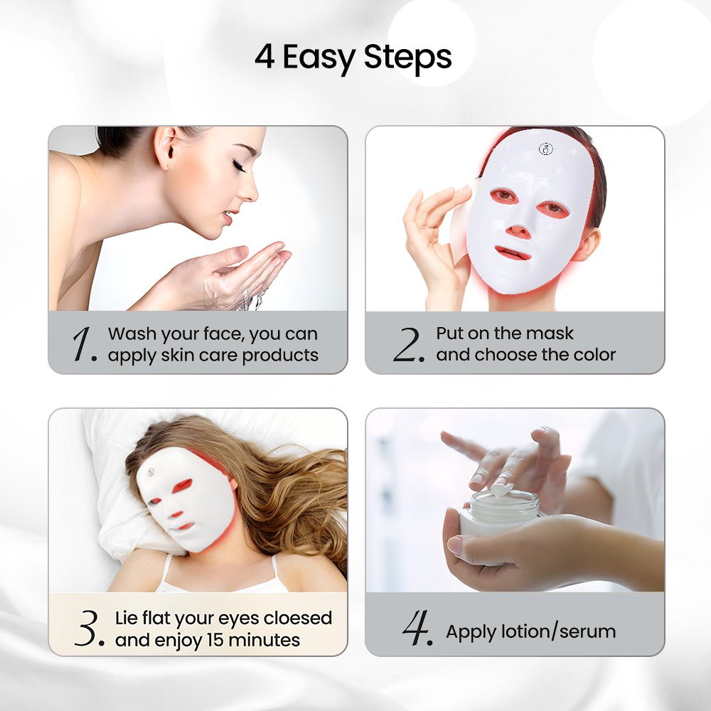 Shape Tactics 7-Color LED Light Therapy Mask - Renee Lane Company