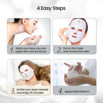 Shape Tactics 7-Color LED Light Therapy Mask - Renee Lane Company
