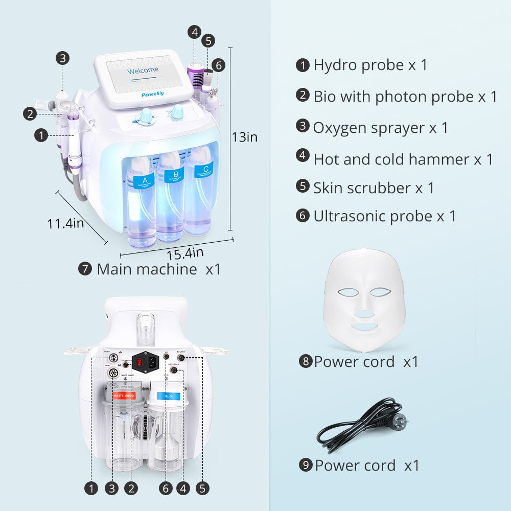 Shape Tactics 7-in-1 HydroSpa Facial System - Renee Lane Company