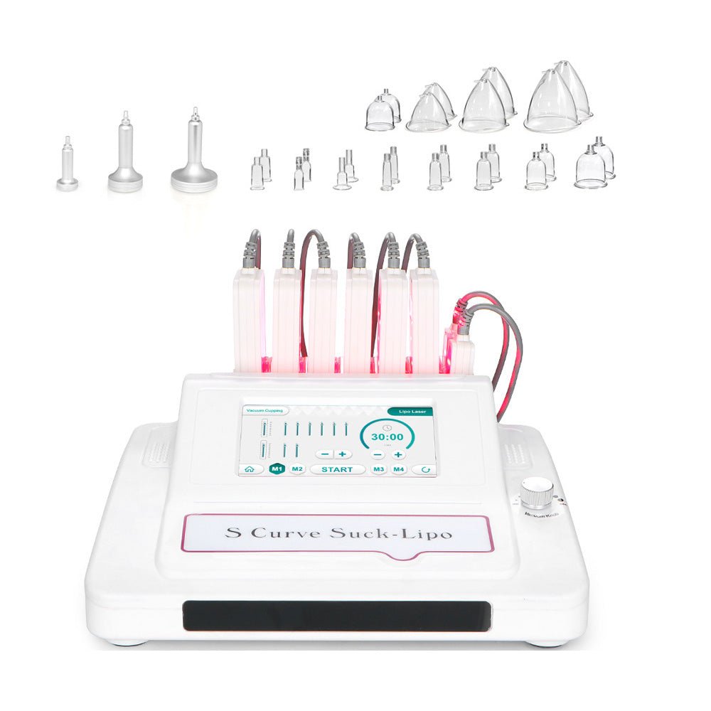Shape Tactics 8 LED Laser Lipo 5mW with Vacuum Suction Therapy - Renee Lane Company