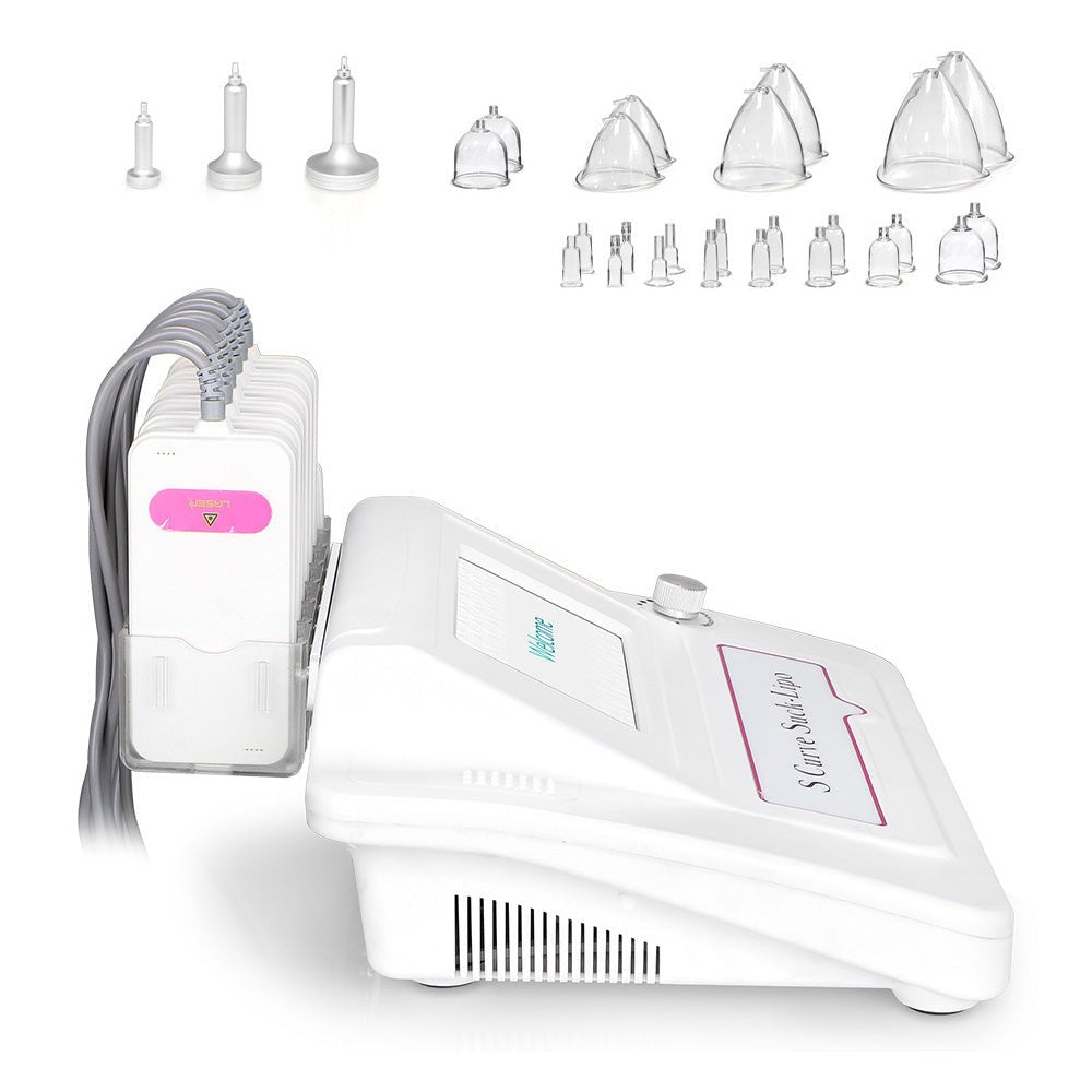 Shape Tactics 8 LED Laser Lipo 5mW with Vacuum Suction Therapy - Renee Lane Company